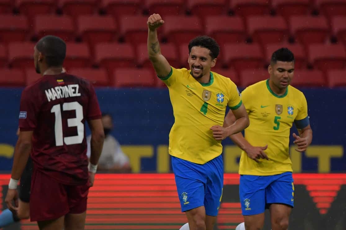 Brasil no pasó sobresaltos y goleó 3-0 a una diezmada Venezuela