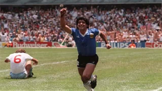Proponen volver a gritar hoy el legendario gol de Maradona a Inglaterra