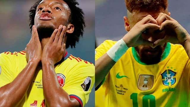 Brasil-Colombia, se enfrentan hoy en una nueva jornada de la Copa América