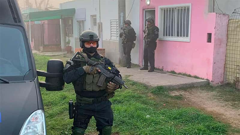 Policía Federal realiza una serie de allanamientos en Concepción del Uruguay