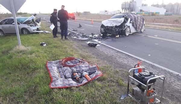 Trágico accidente en Ruta 20: murió un joven tras chocar de frente con otro auto