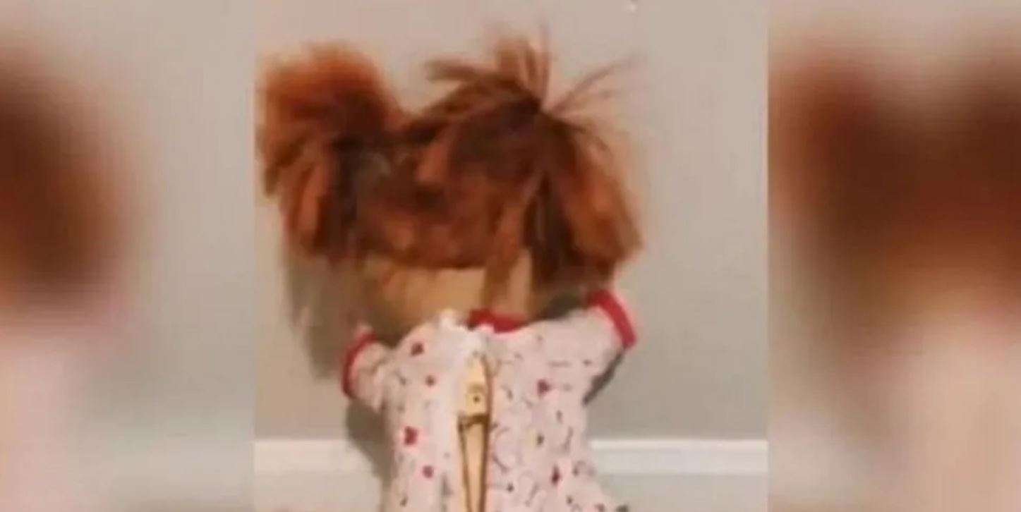 El espeluznante video de una muñeca maléfica que se mueve sola y aterroriza a todos