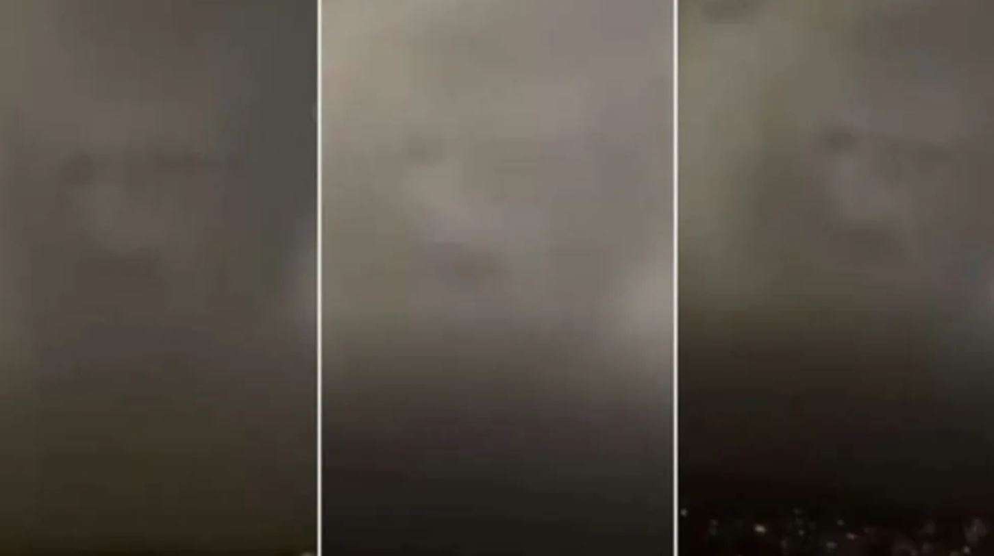 Captaron una nube con "apariencia humana" en medio de una gran tormenta