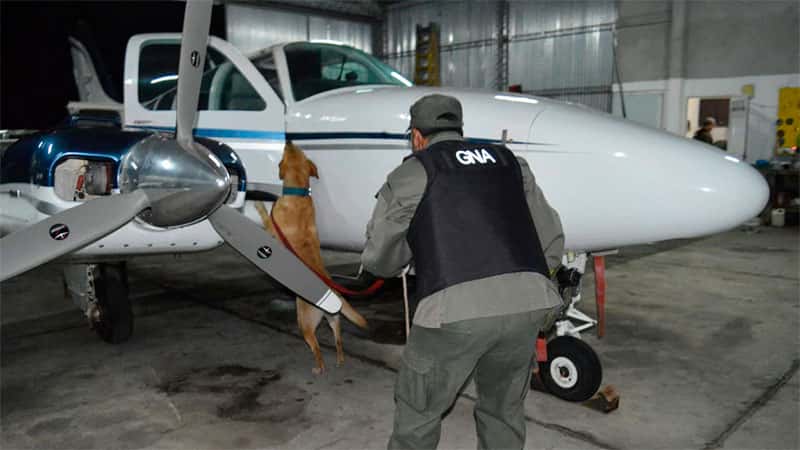 Hallan en Entre Ríos una avioneta que trasladaba cocaína entre Uruguay y Paraguay