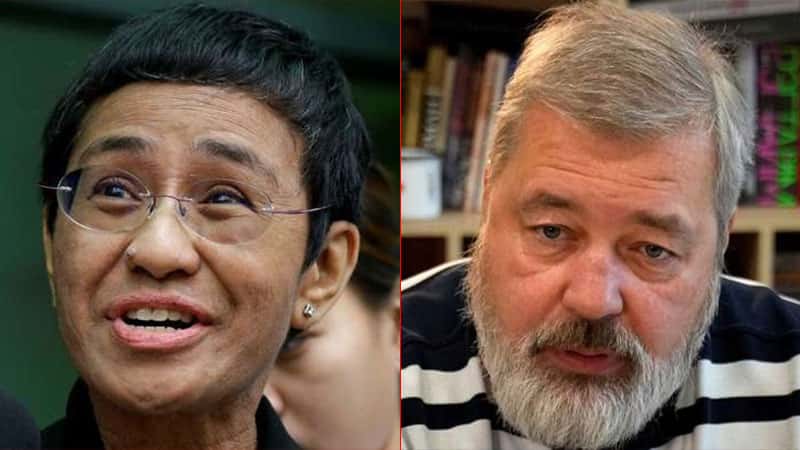 Los periodistas Maria Ressa y Dimitri Muratov ganaron el Nobel de la Paz