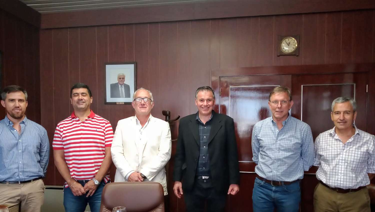 Autoridades de la Cooperativa Eléctrica se reunieron con Piaggio y Bahillo