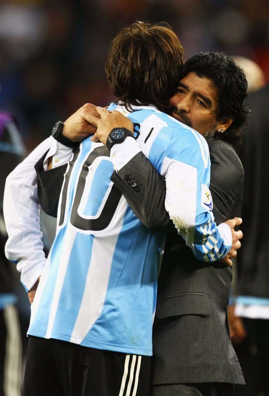 El emotivo posteo de Messi para recordar a Maradona