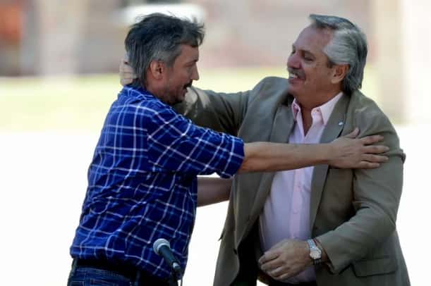 Máximo Kirchner fue respaldado por Alberto Fernández en la asunción del PJ bonaerense
