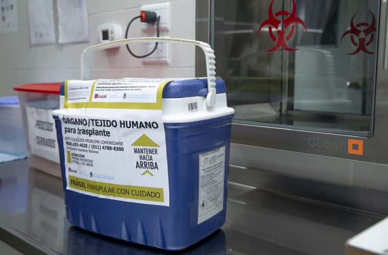 El primer operativo de ablación de órganos del año se realizó en Paraná