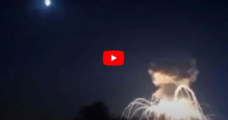 ¿Un OVNI destruyó convoy de tanques de Rusia en Ucrania?