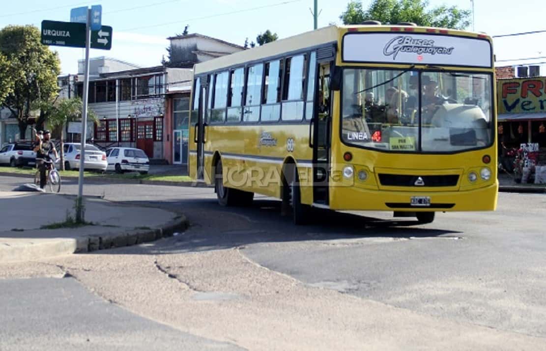 El transporte público será gratuito en la jornada del domingo: qué ocurrirá en Gualeguaychú