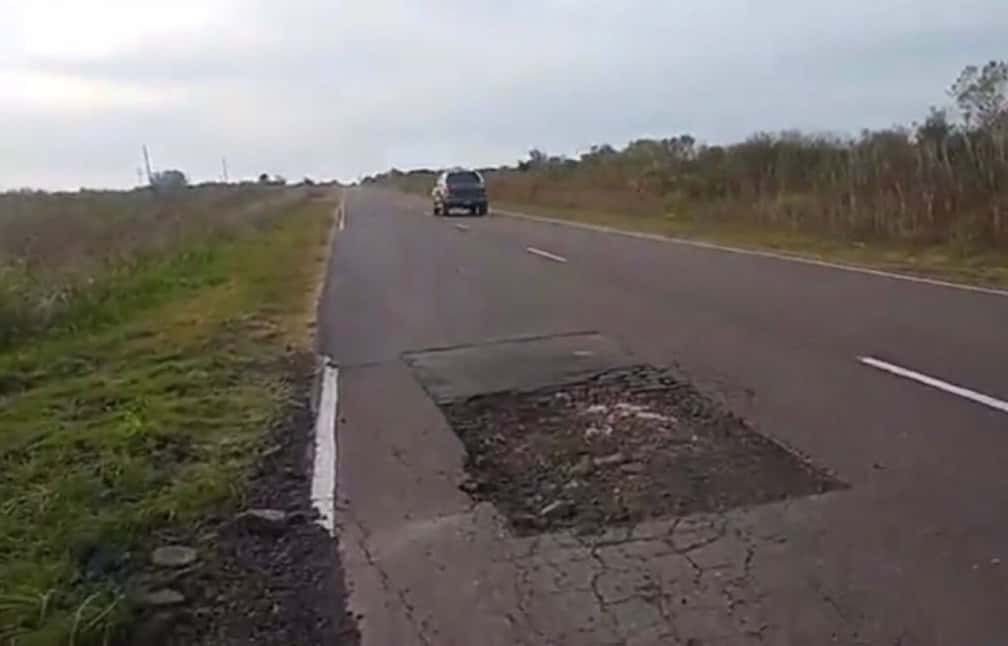 La UCR Gualeguaychú advirtió sobre el mal estado en un tramo de la Ruta Provincial N° 51