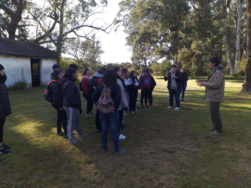 La reserva natural Las Piedras recibió a alumnos de distintas escuelas de la ciudad