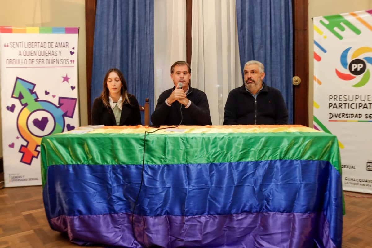 Martín Piaggio lanzó el Presupuesto Participativo de la Diversidad Sexual
