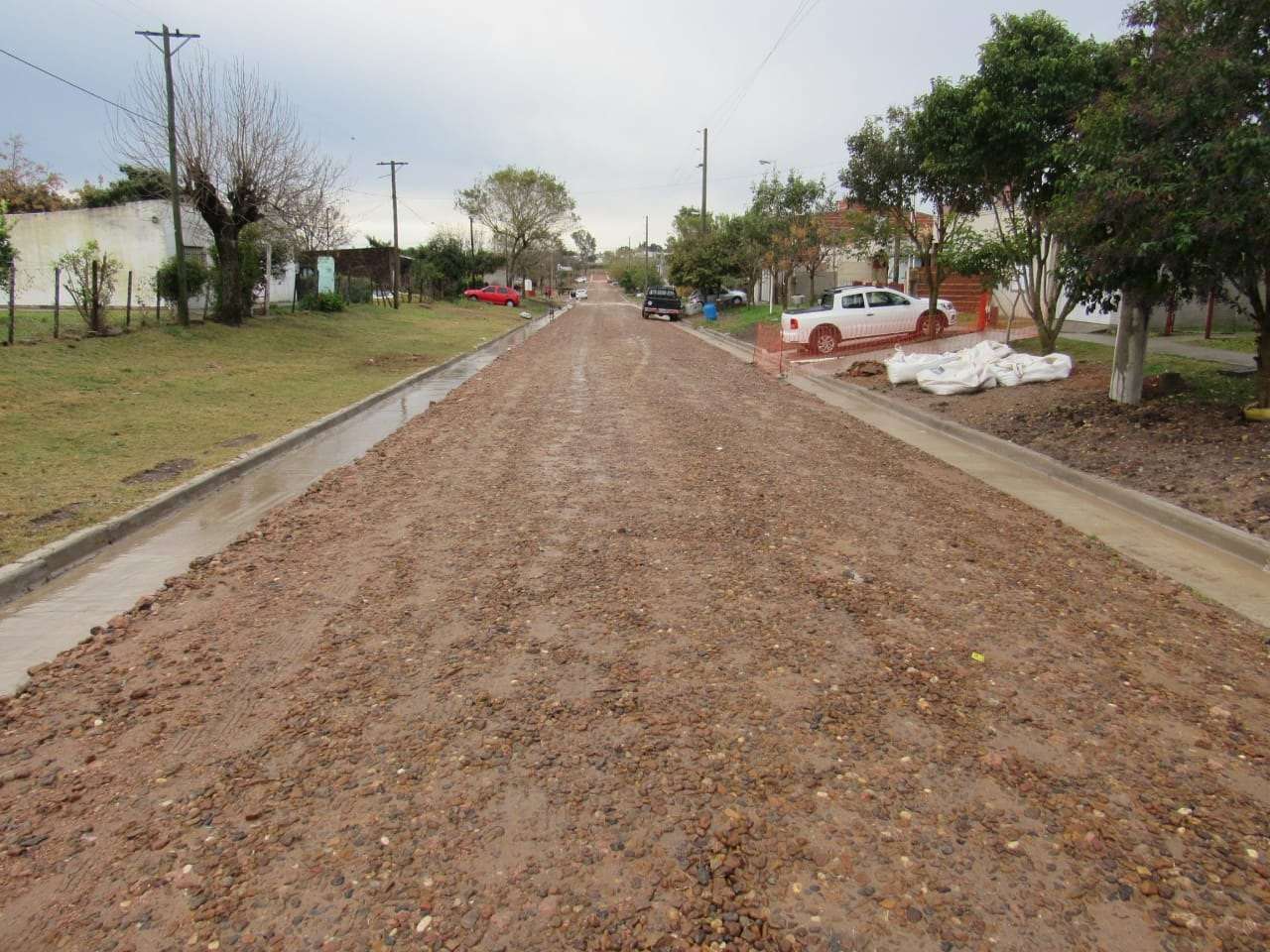 Fuerte inversión de la Municipalidad de Larroque para el mejoramiento de calles