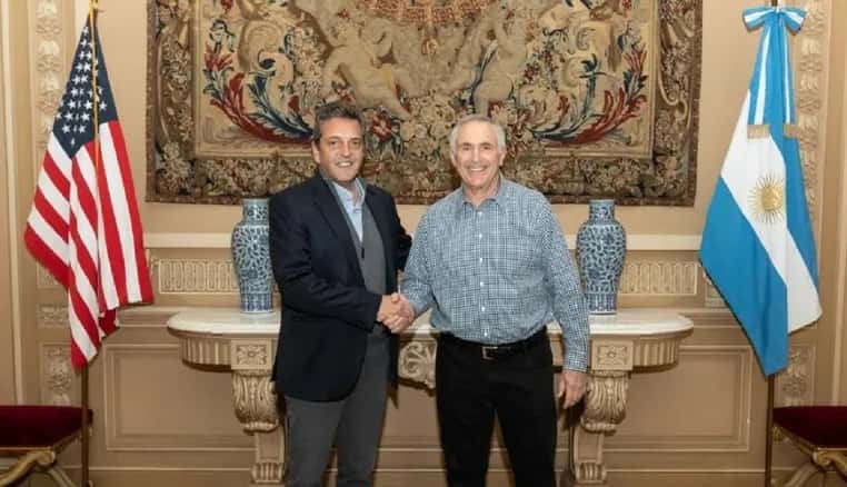 Sergio Massa se reunió con el embajador de Estados Unidos