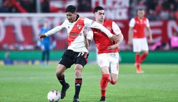 River festejó en el clásico: el agónico gol de Matías Suárez en Avellaneda