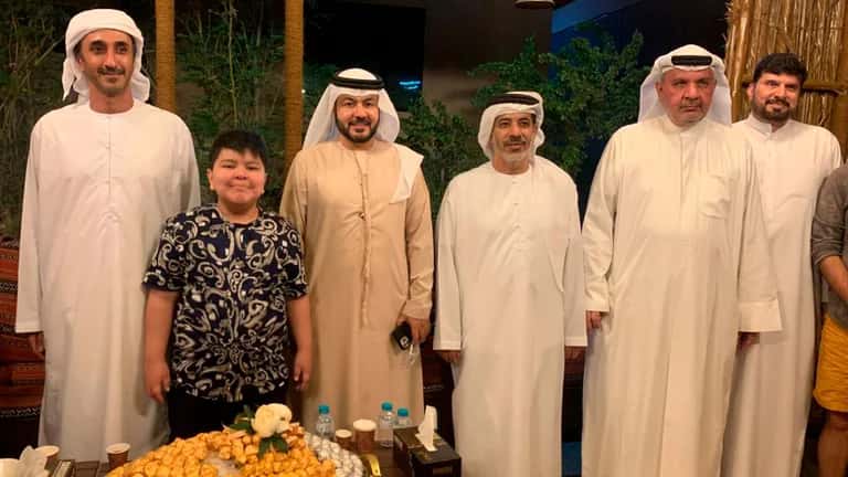 El excéntrico viaje de Dieguito Fernando y Verónica Ojeda a Dubai por la herencia de Diego Maradona