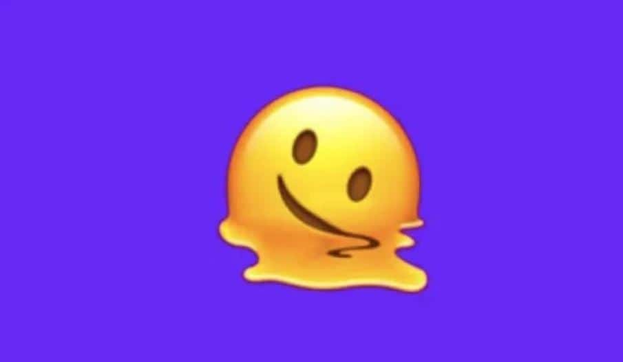 ¿Qué significa el emoji de carita derretida en WhatsApp?