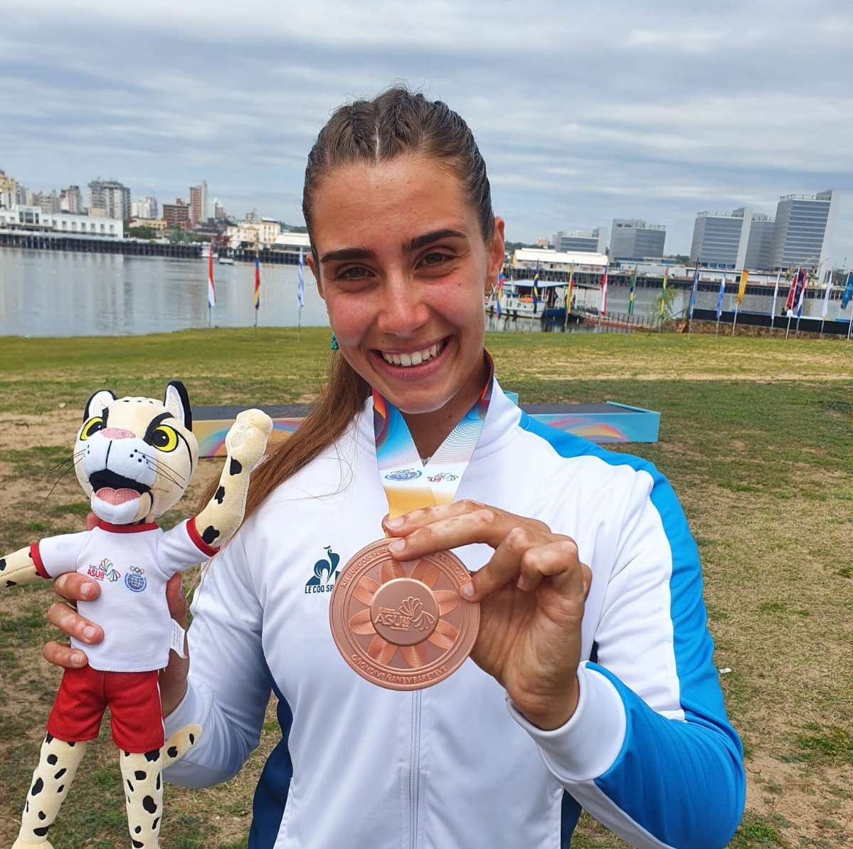 Canotaje: Martina Vela fue medalla de Bronce en los Juegos Odesur