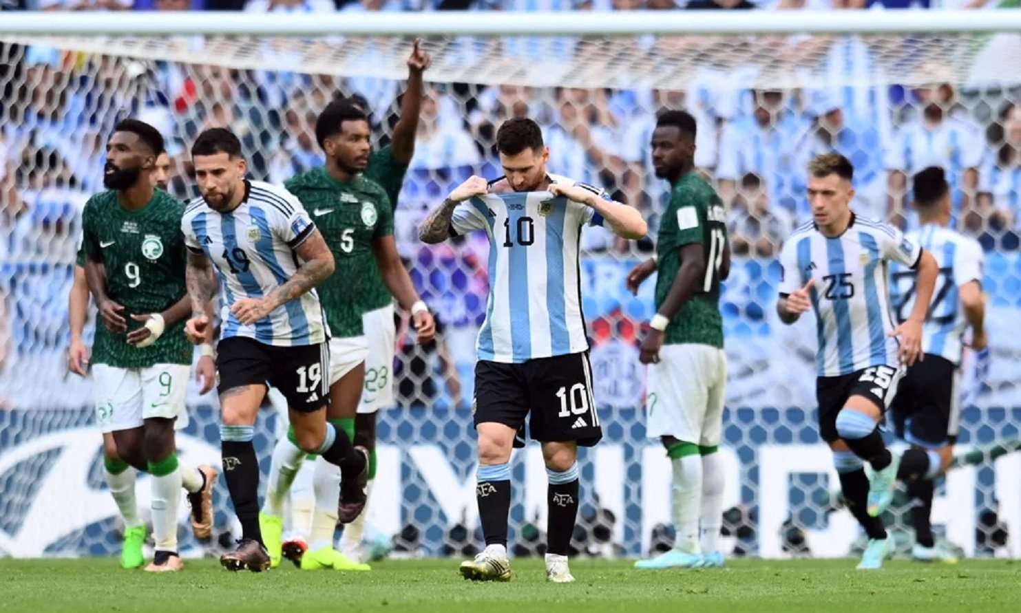 Golpazo: Arabia Saudita lo dio vuelta a Argentina y le ganó 2 a 1 en el debut