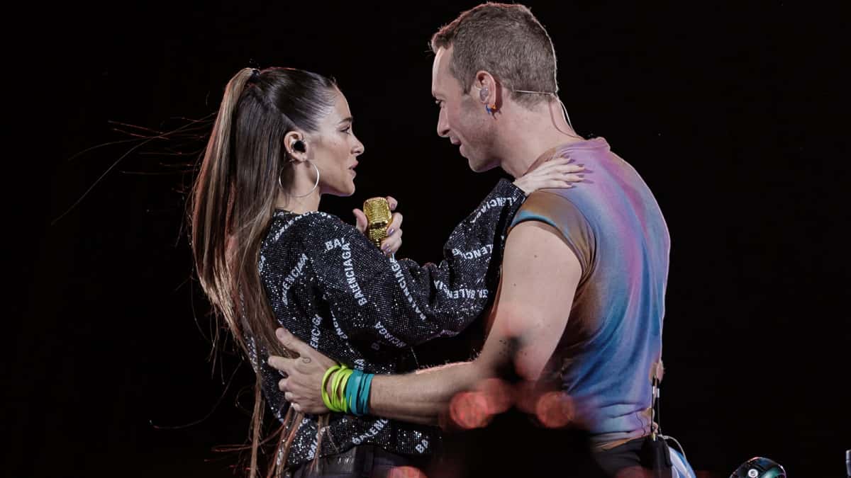 En su quinta noche en River, Coldplay tuvo a Tini como invitada sorpresa