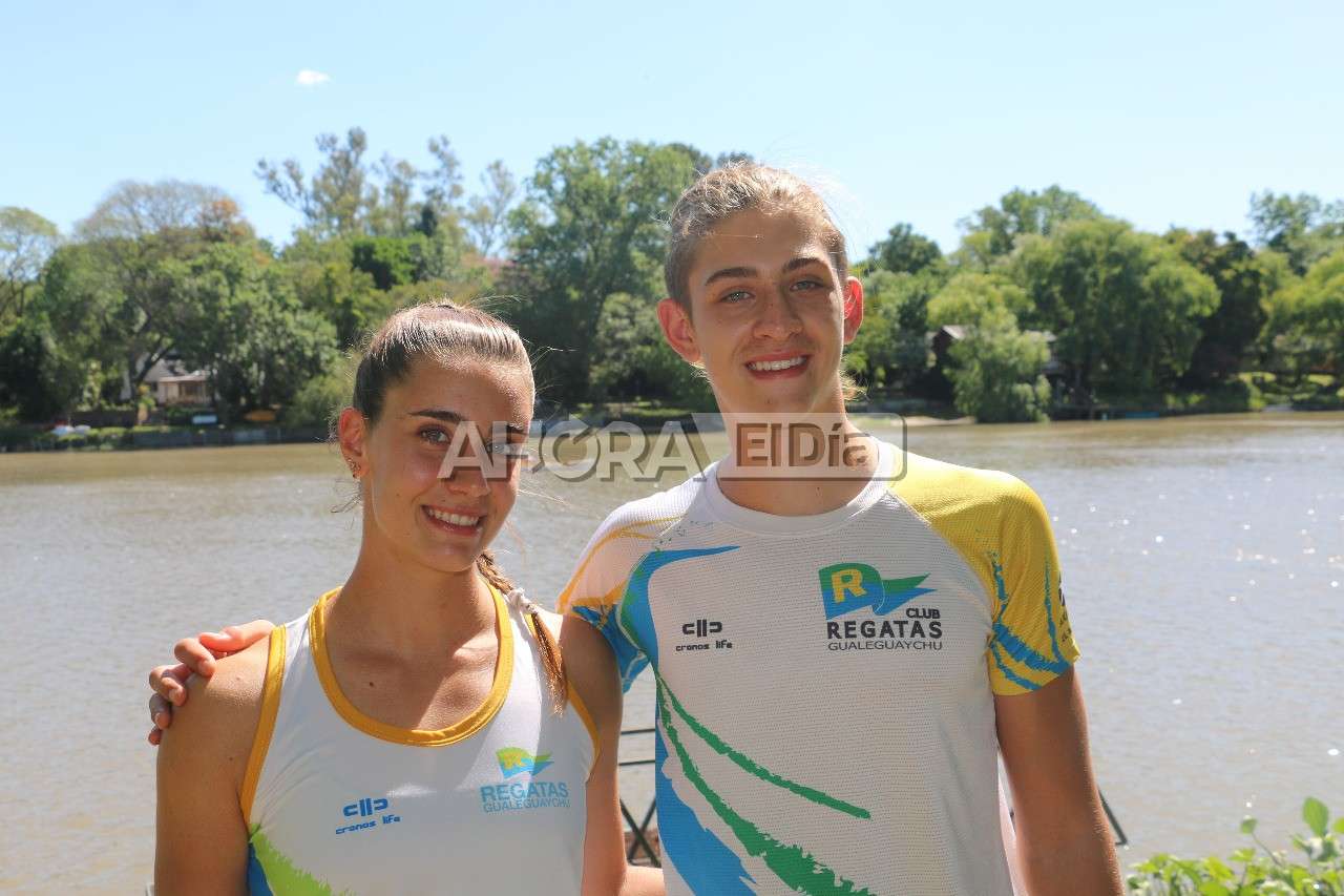 Martina y Santino Vela, remadores desde siempre:“El mundo de las canoas es apasionante”