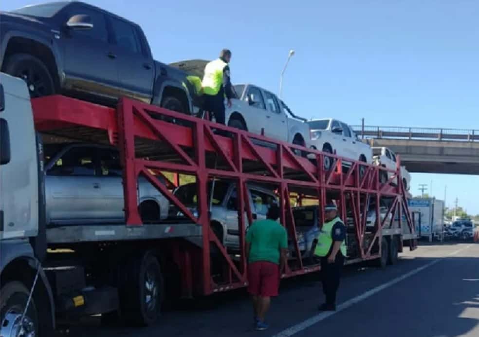 Secuestraron vehículos con documentación adulterada en uno de los accesos a Gualeguaychú