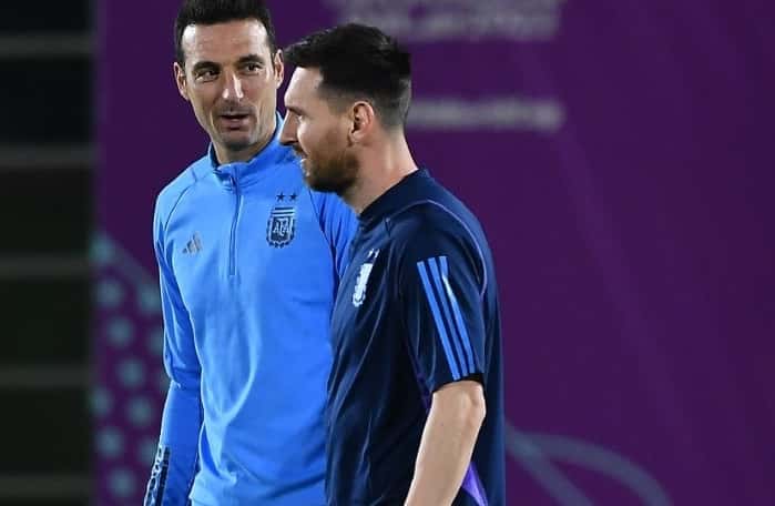 La Selección Argentina entrena y prepara la final del Mundial Qatar 2022 ante Francia