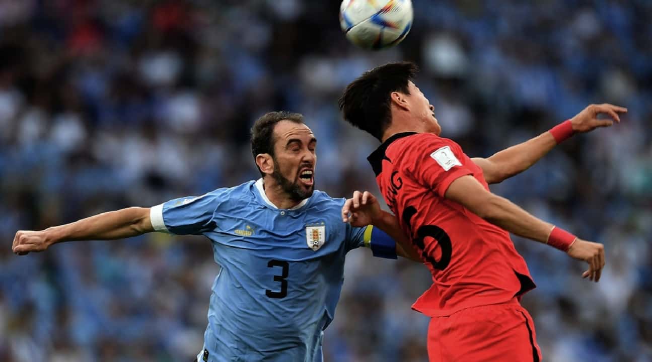 Uruguay fue algo más pero los palos le negaron la victoria ante Corea del Sur