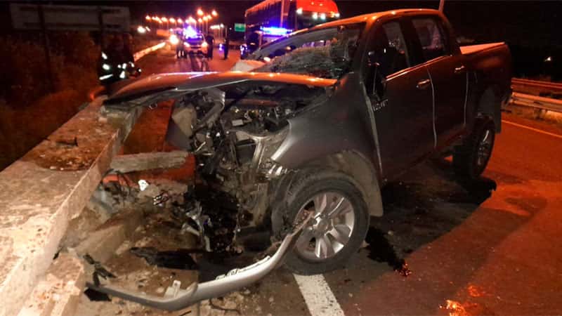 Trágico accidente en la Ruta 14: dos muertos y tres heridos
