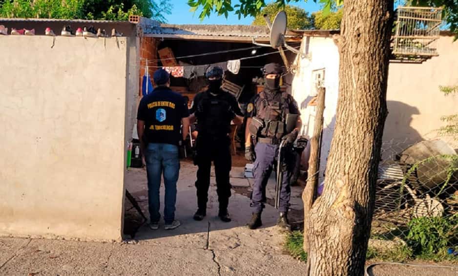 Entre Ríos: incautaron un millón de pesos, cocaína y marihuana durante un allanamiento