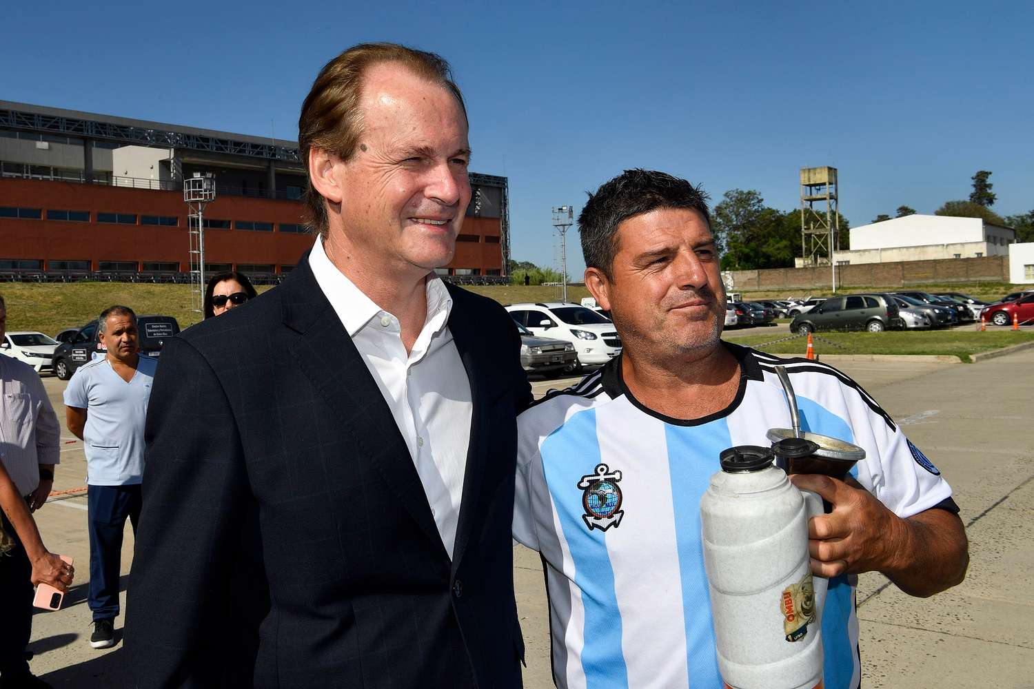 Bordet se refirió al triunfo de Argentina y a la labor de Lisandro Martínez en el equipo