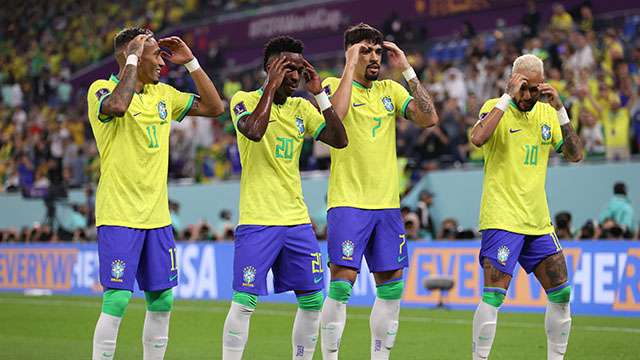 Brasil goleó a Corea del Sur por los octavos de final y ahora va por Croacia