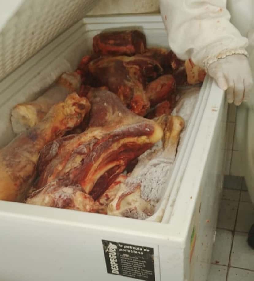 La Municipalidad decomisó 300 kilos de carne en mal estado