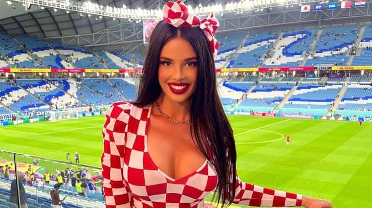 Miss Croacia reveló que varios futbolistas le enviaron mensajes durante el Mundial