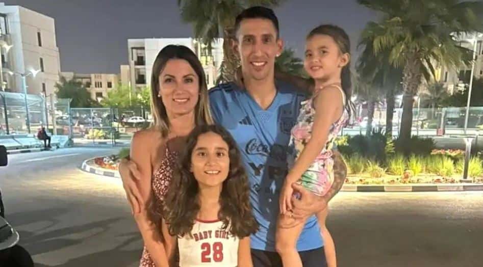 La hija de Ángel Di María fue atendida de urgencia en un hospital de Qatar