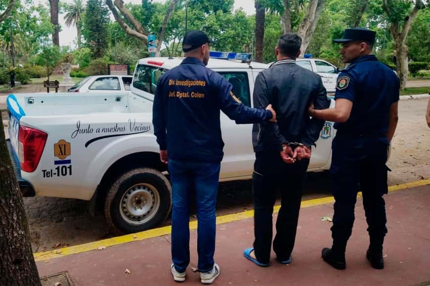 Trasladaron a Gualeguaychú a un uruguayo detenido por usar un DNI falso