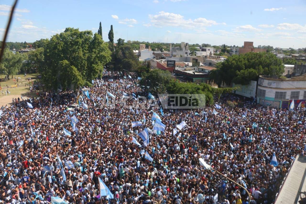 A un año de la final: Las mejores imágenes de la celebración en Gualeguaychú tras ganar el Mundial