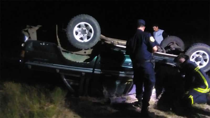 Volcó Una Camioneta Y El Conductor Quedó Atrapado El Día De Gualeguaychú