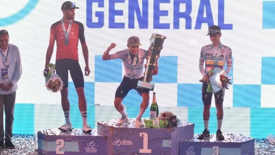 El colombiano Superman López se quedó con en triunfo en la Vuelta a San Juan
