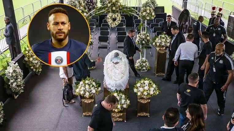 La verdad detrás de la discutida ausencia de Neymar en el funeral de Pelé