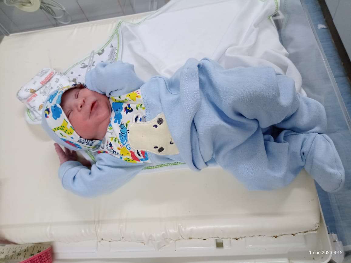 Bastian, Danilo, Thomas y Ámbar: los primeros bebés del 2023 llegaron en plena madrugada