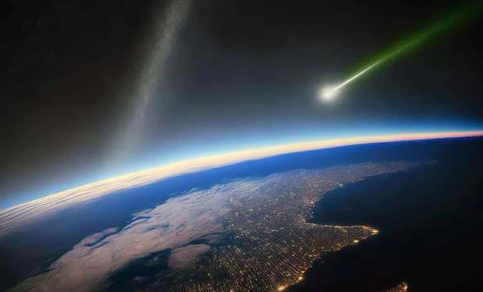 Cómo y dónde ver el cometa verde, un evento que pasa cada 50.000 años