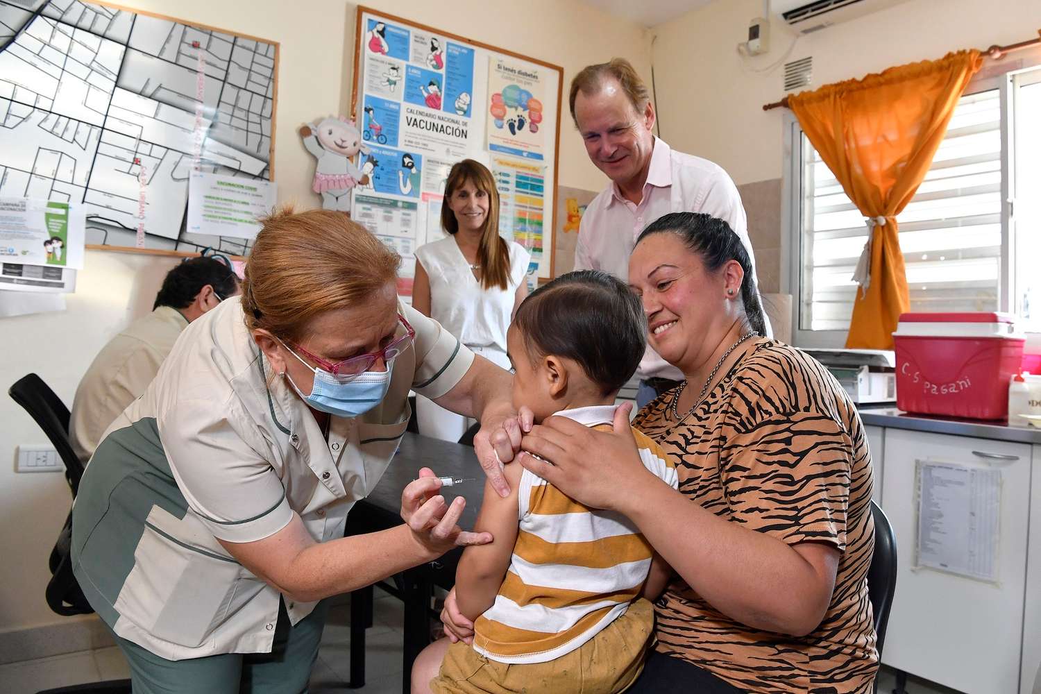 El gobernador Bordet lanzó la Campaña de Vacunación Antigripal en Entre Ríos