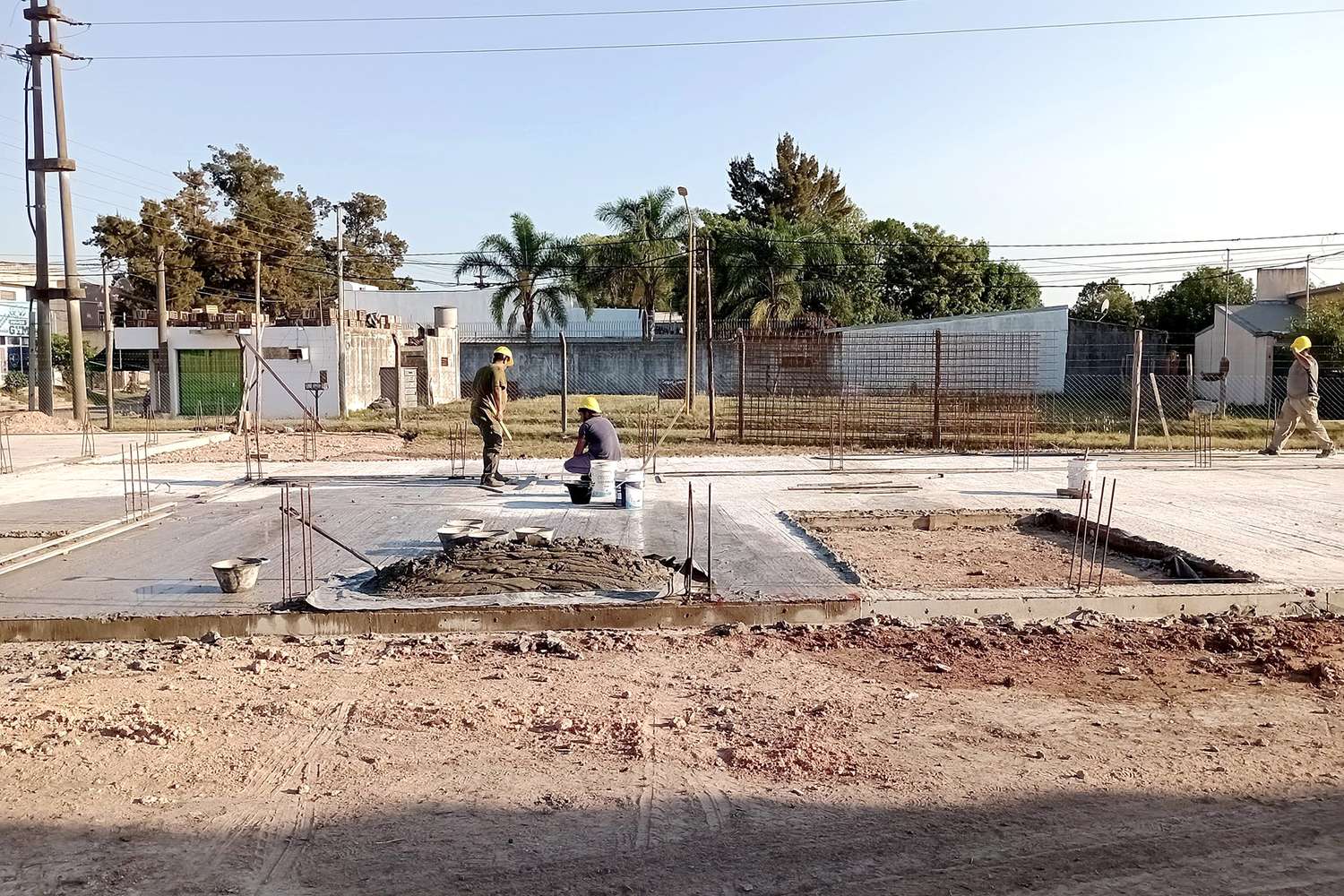 Avanza la construcción del nuevo edificio de la Escuela Nº 117 “María Elena Walsh”