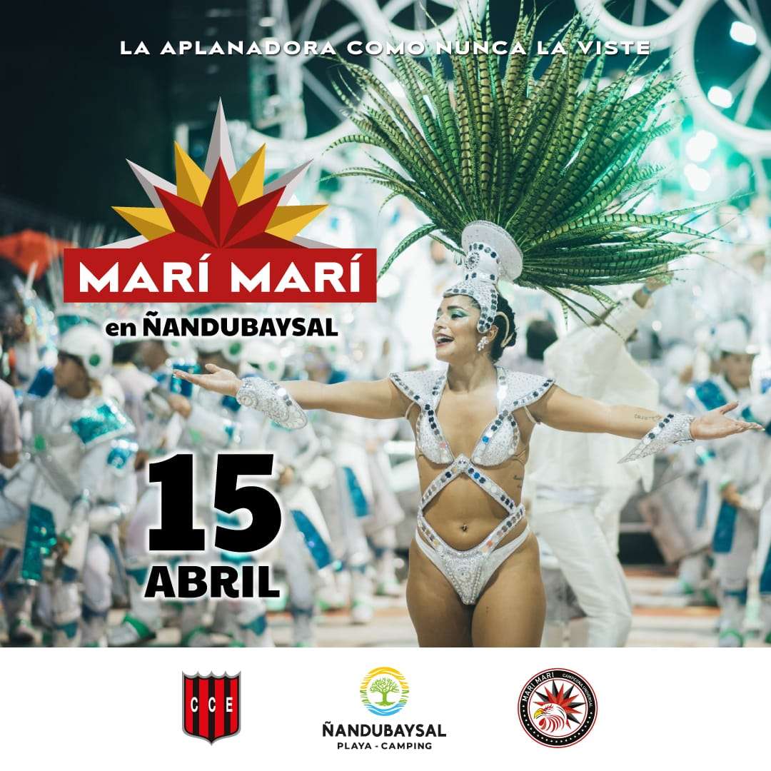 Se extiende el Carnaval: Marí Marí realizará en abril una presentación única en Ñandubaysal