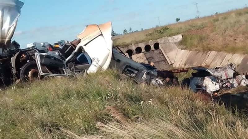 Siniestro fatal en la Ruta 14 entre dos camiones: Murieron ambos conductores
