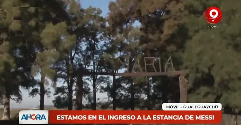 Así es "La María", la estancia que Lionel Messi tiene en Gualeguaychú