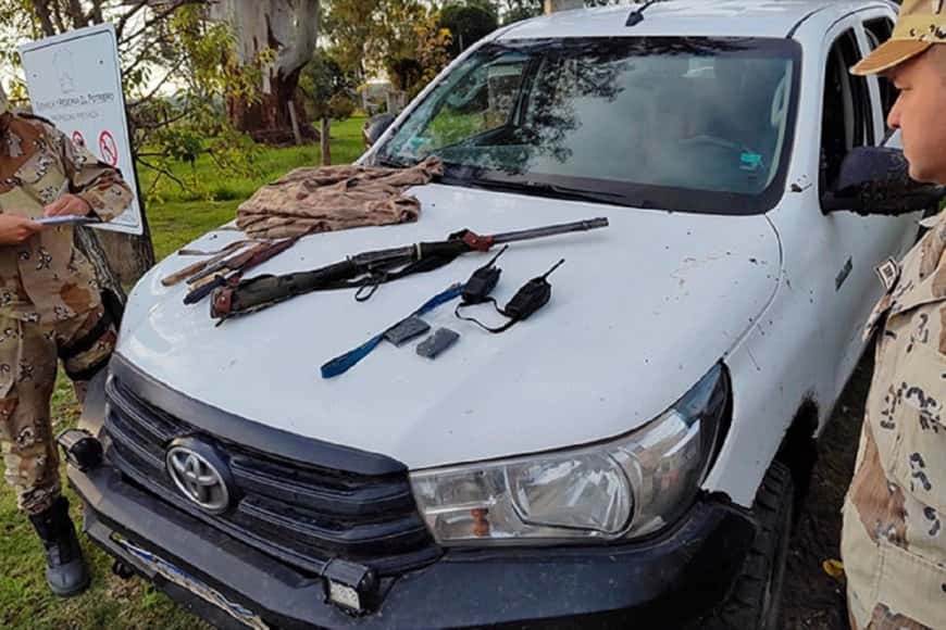 Identificaron a dos cazadores con armas de grueso calibre en la Reserva El Potrero